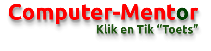 Computer-MentorKlik en Tik “Toets”