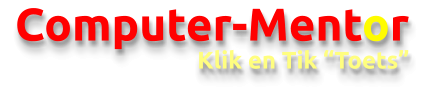 Computer-MentorKlik en Tik “Toets”